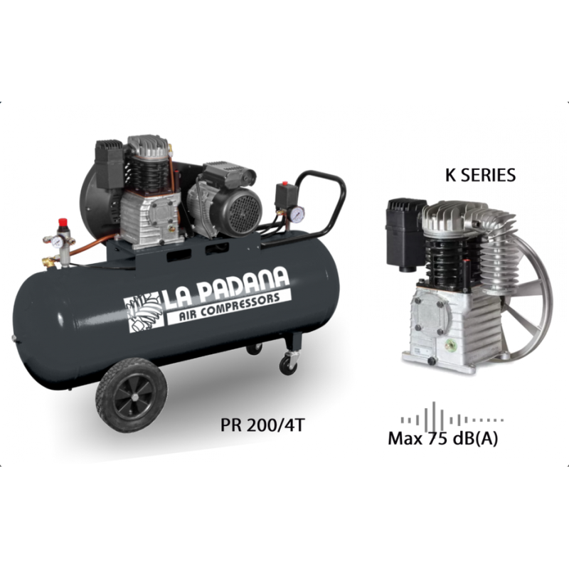 Компрессор поршневой Indusrial Pr стационарный PR 100/4T
