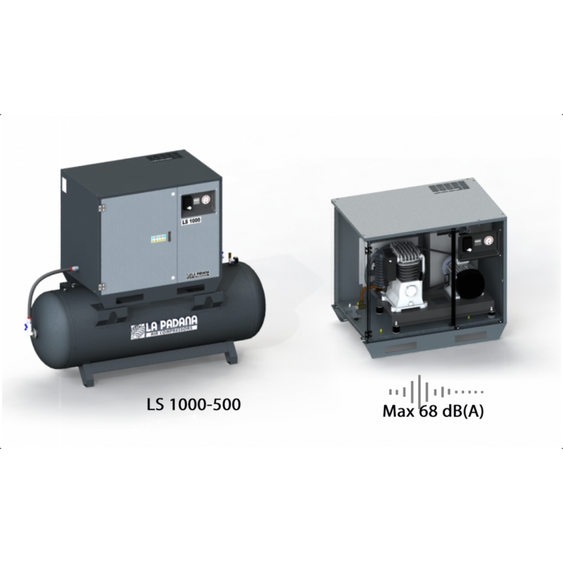 Компресор гвинтовий Indusrial Silent 15 Bar LS 550-500 15B